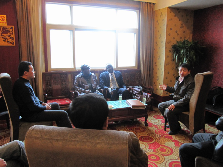 Clients from South Sudan Visit Sainuo Company 